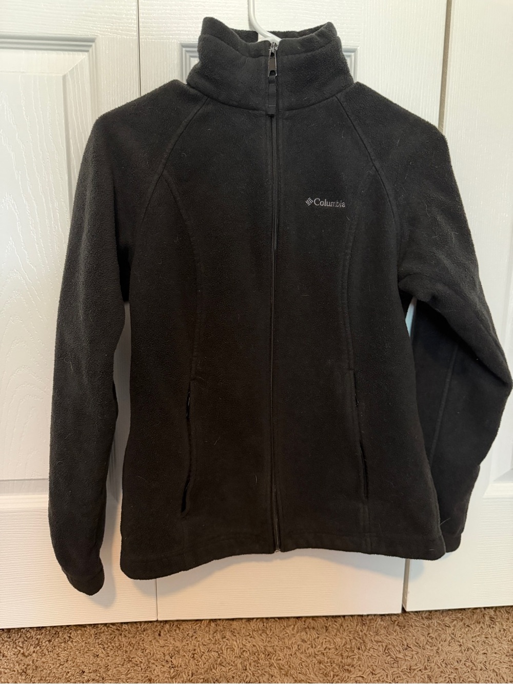 Columbia Black Full-Zip Fleece Jacket